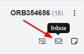 Once in the booking, look at the top-right under the Booking #, and click the Inbox icon. You can also attach a photo or other file (only 1 per message).