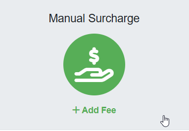 Navigate to Settings > Surcharges > + Create Surcharge > Supplemental Surcharges > Manual Surcharge.