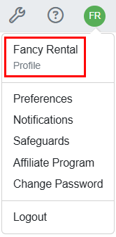 Upload your own image by navigating to your Profile area.
