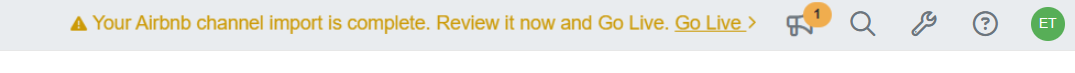 OwnerRez has added a targeted in-app account global announcement when your Airbnb channel integration is ready to go live, with a link to complete your connection, as part of our August 5th release.