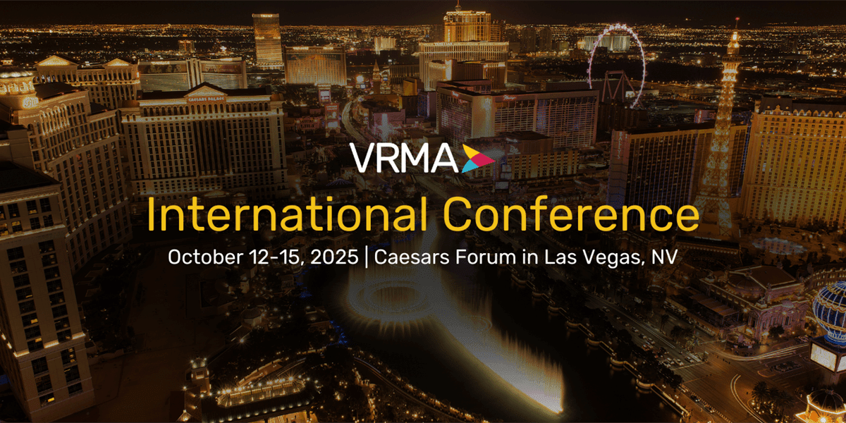 VRMA International Conference, October 12-15, 2025, Caesars Forum in Las Vegas, NV