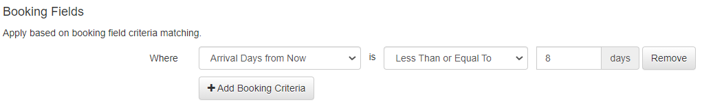 Last Minute Discount