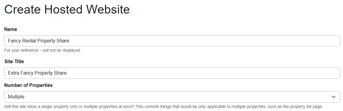 Follow these instructions to set up your new&nbsp;multi-property Hosted Website.