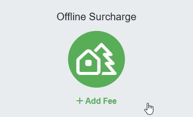 Navigate to Settings > Surcharges > + Create Surcharge > Supplemental Surcharges > Offline Surcharge.