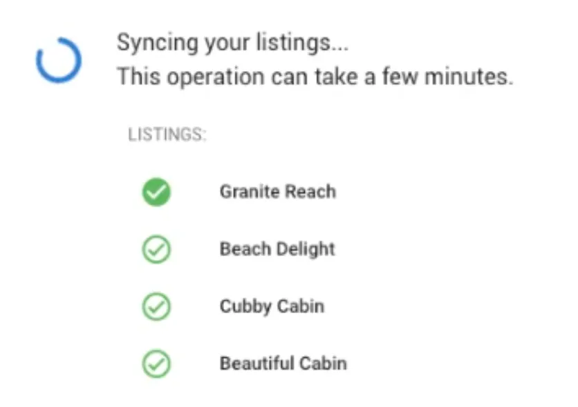 Once connected, your listings are synced. If the WordPress extension has not been enabled on your OwnerRez account yet, Hostvana will provide instructions on how to do so. After enabling it, return to Hostvana and click “Sync Listings.”
