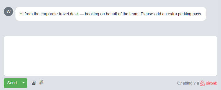  Airbnb messages from third-party bookers now appear with the correct participant role rather than being labeled as a guest to properly identify all parties in the conversation.