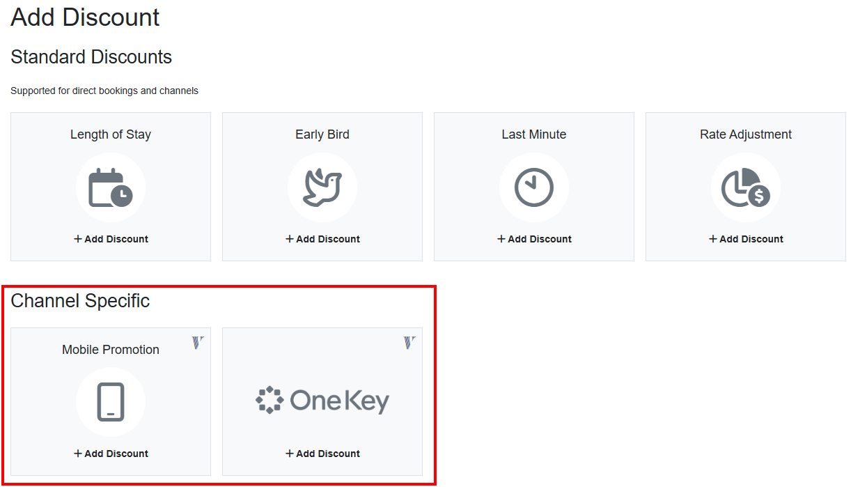 We added the ability to configure Vrbo-specific OneKey and Mobile Promotion promotional discounts directly in OwnerRez as a private beta.