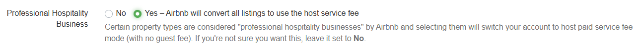 In order to be able to choose any of the above property listing types, edit the settings on the Airbnb channel integration connection in OwnerRez and enable the 