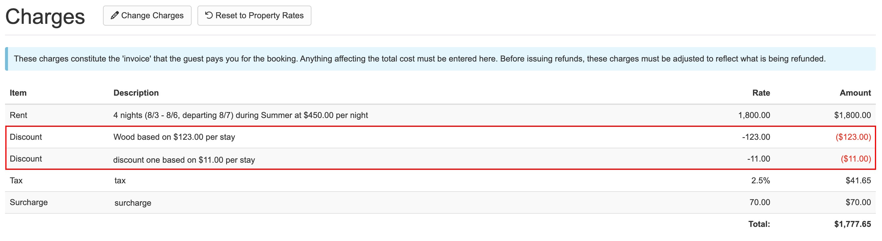 And those mapped discounts map seamlessly to OwnerRez for more accurate financial reporting in QuickBooks.
