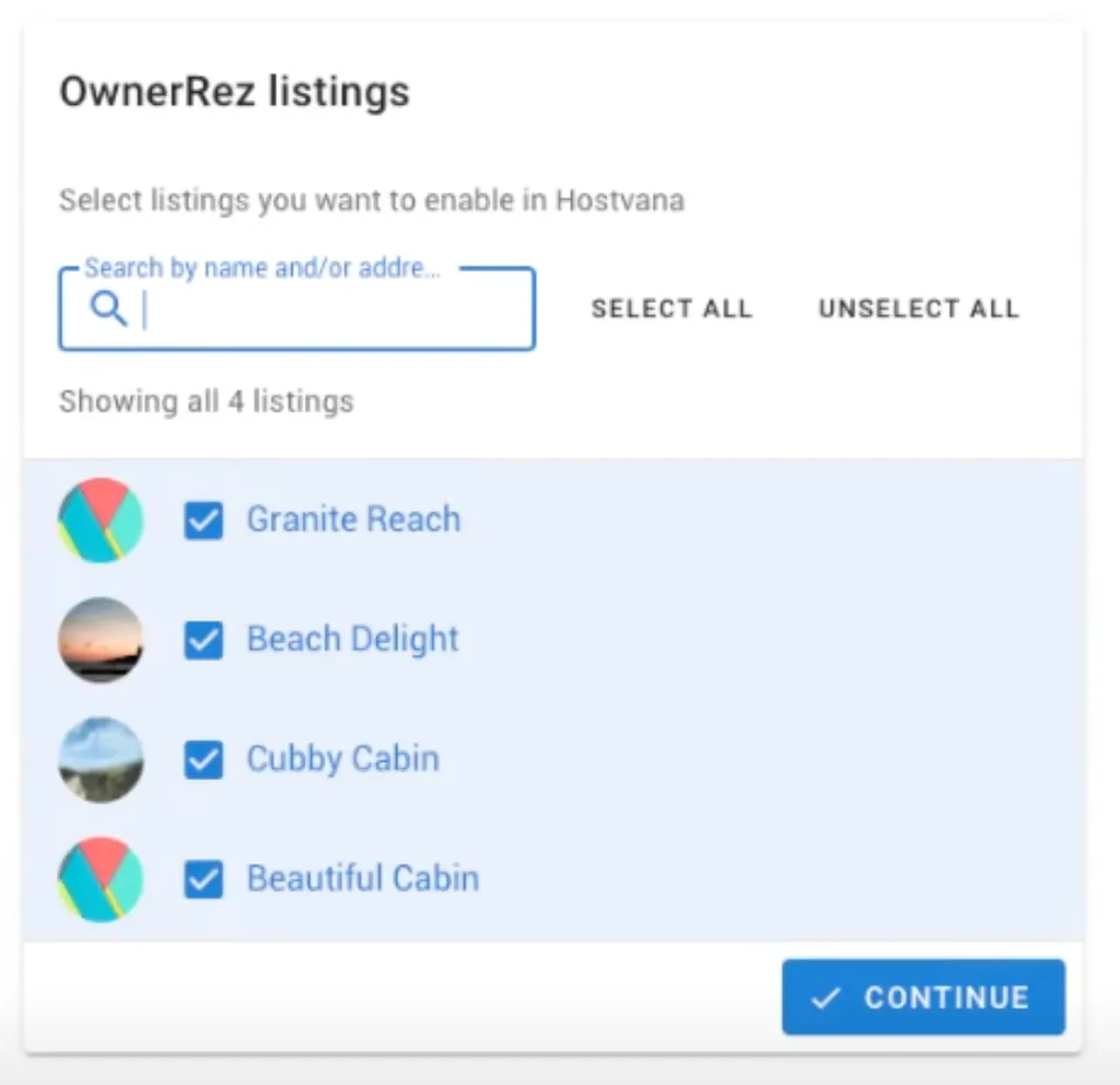 You can choose which listings to use with Hostvana. If you add a payment method at the end of your trial period, you will be charged based on the number of active listings. Our base price plan includes four listings.