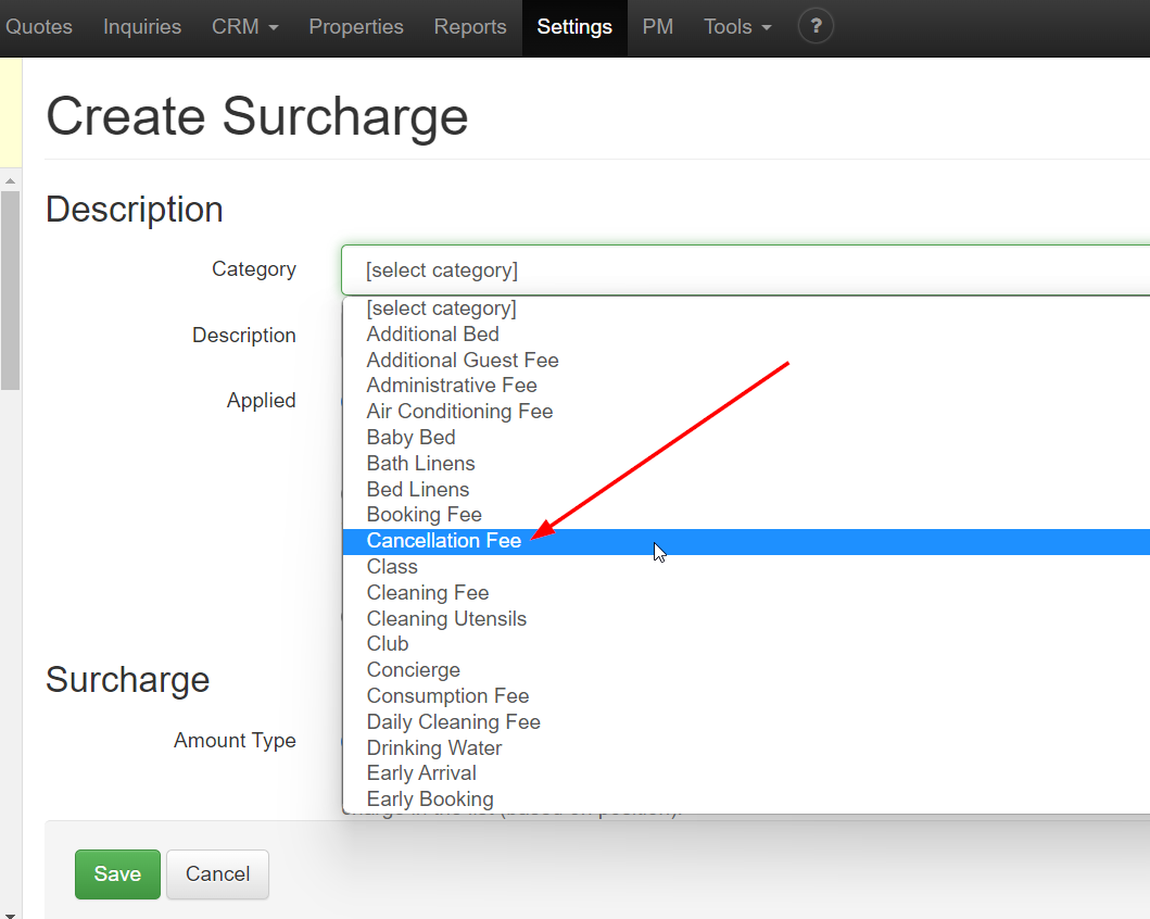 Charging a Cancellation Fee Rates Core Concepts Support OwnerRez
