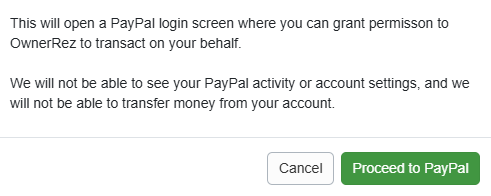 Click Proceed to PayPal.