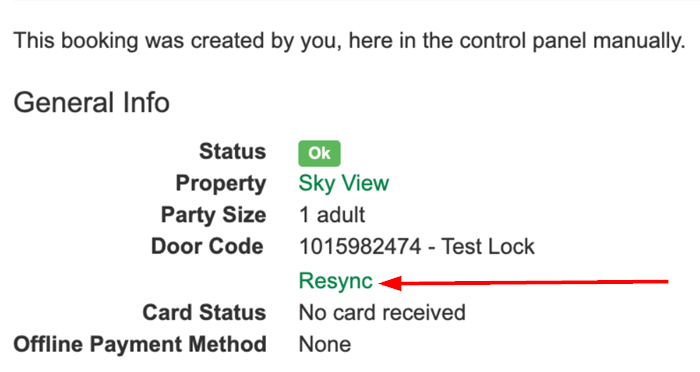 Algorithmic Door Lock Resync